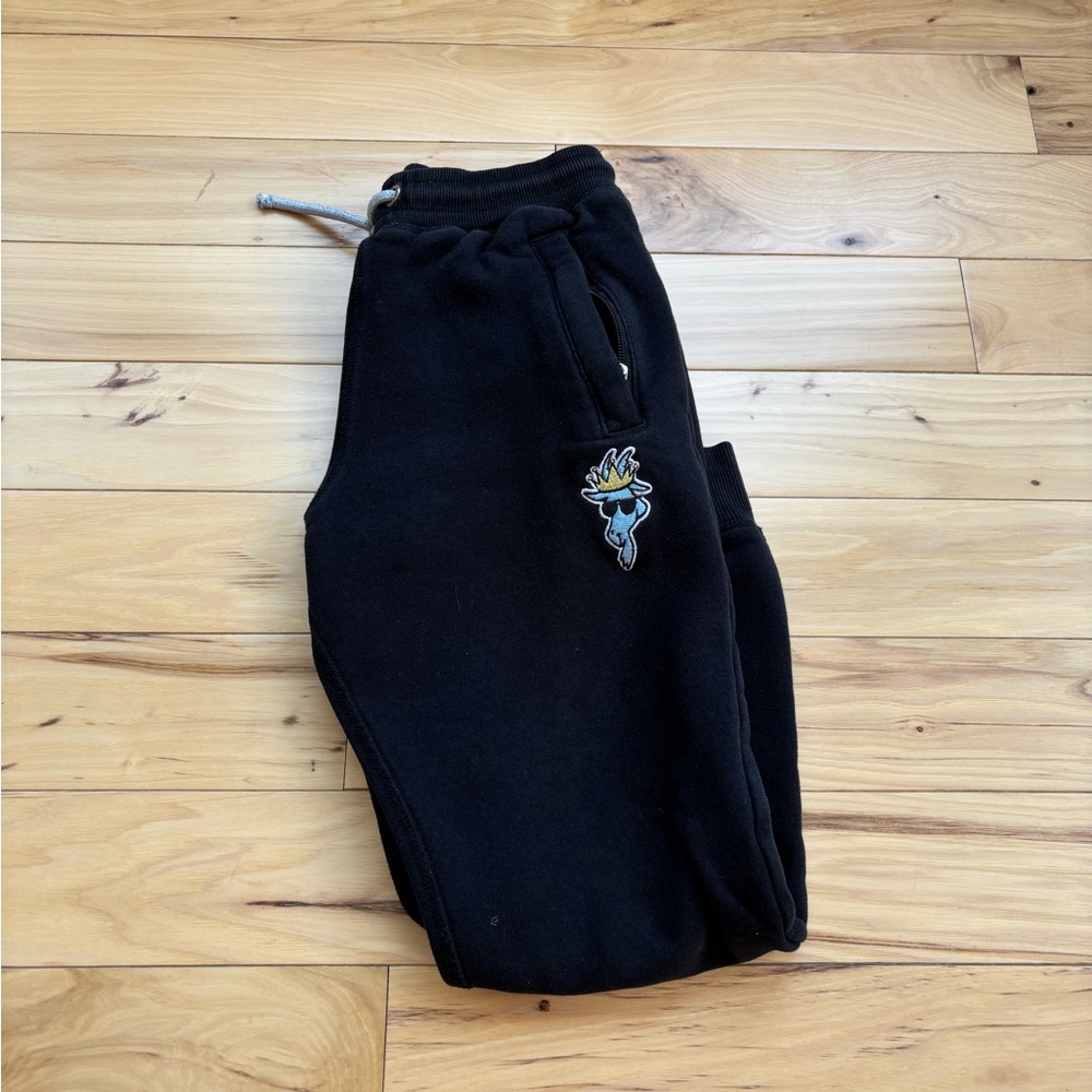 Kids Black Jogger Pants